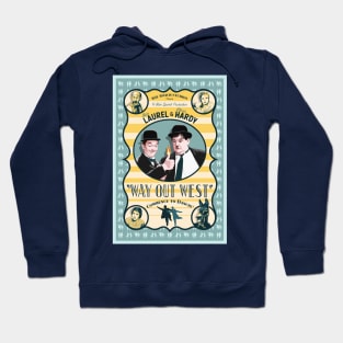 Laurel & Hardy - Way Out West Hoodie